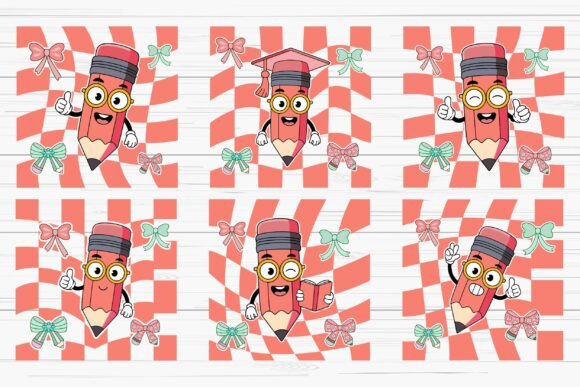 Cute and Colorful School Clipart Pack