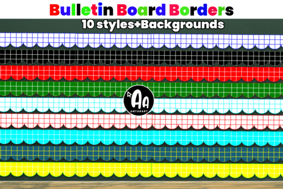Graph Paper Classroom Borders Decor Set: Graphics for 3Rd Grade